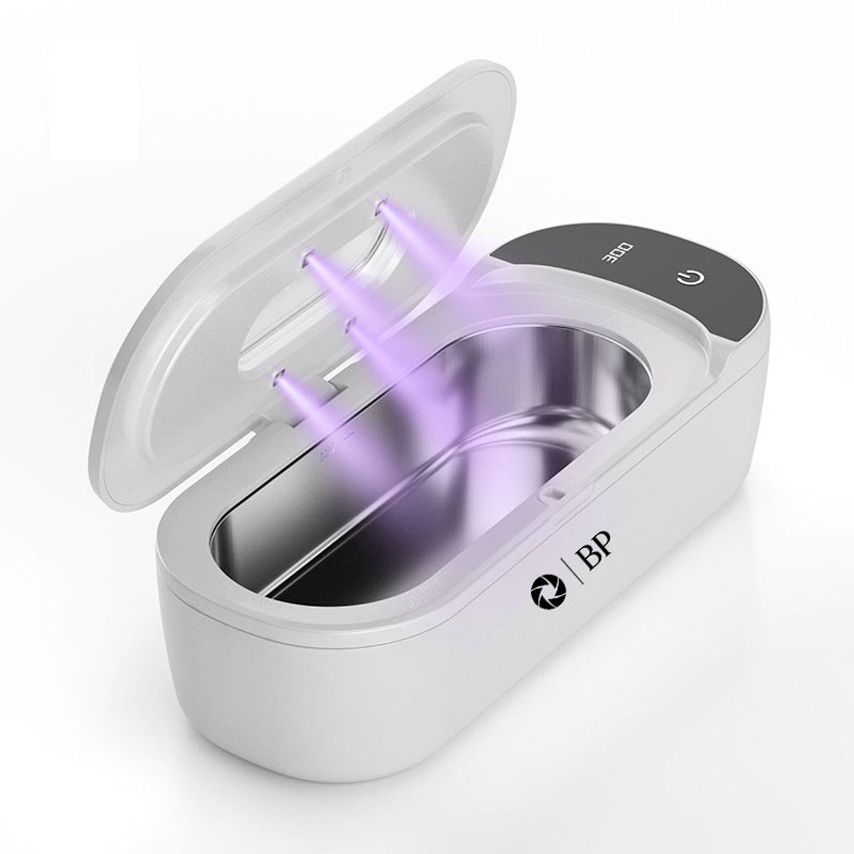 Bp® Sc-200 - Ultrasoon Reiniger Met Uv Desinfectie - 48 KHz Voor Diepe Reiniging - Wit