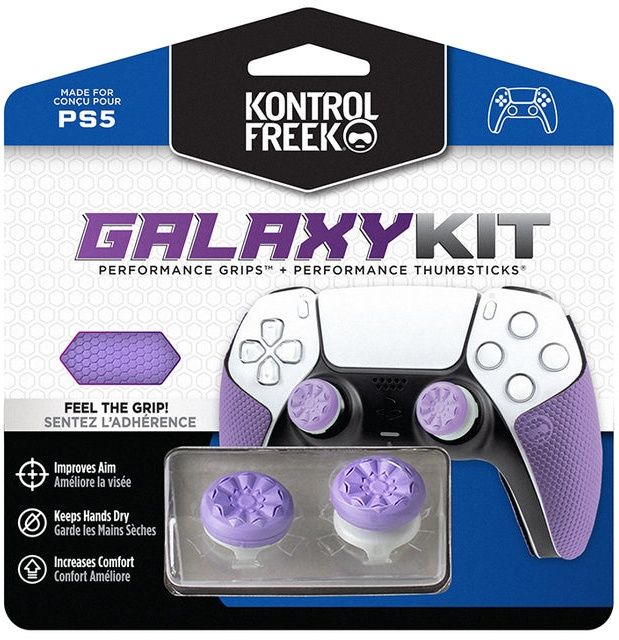 KontrolFreek Galaxy Kit - FPS Performance Kit - Verbeterde grip en ergonomie - Paars