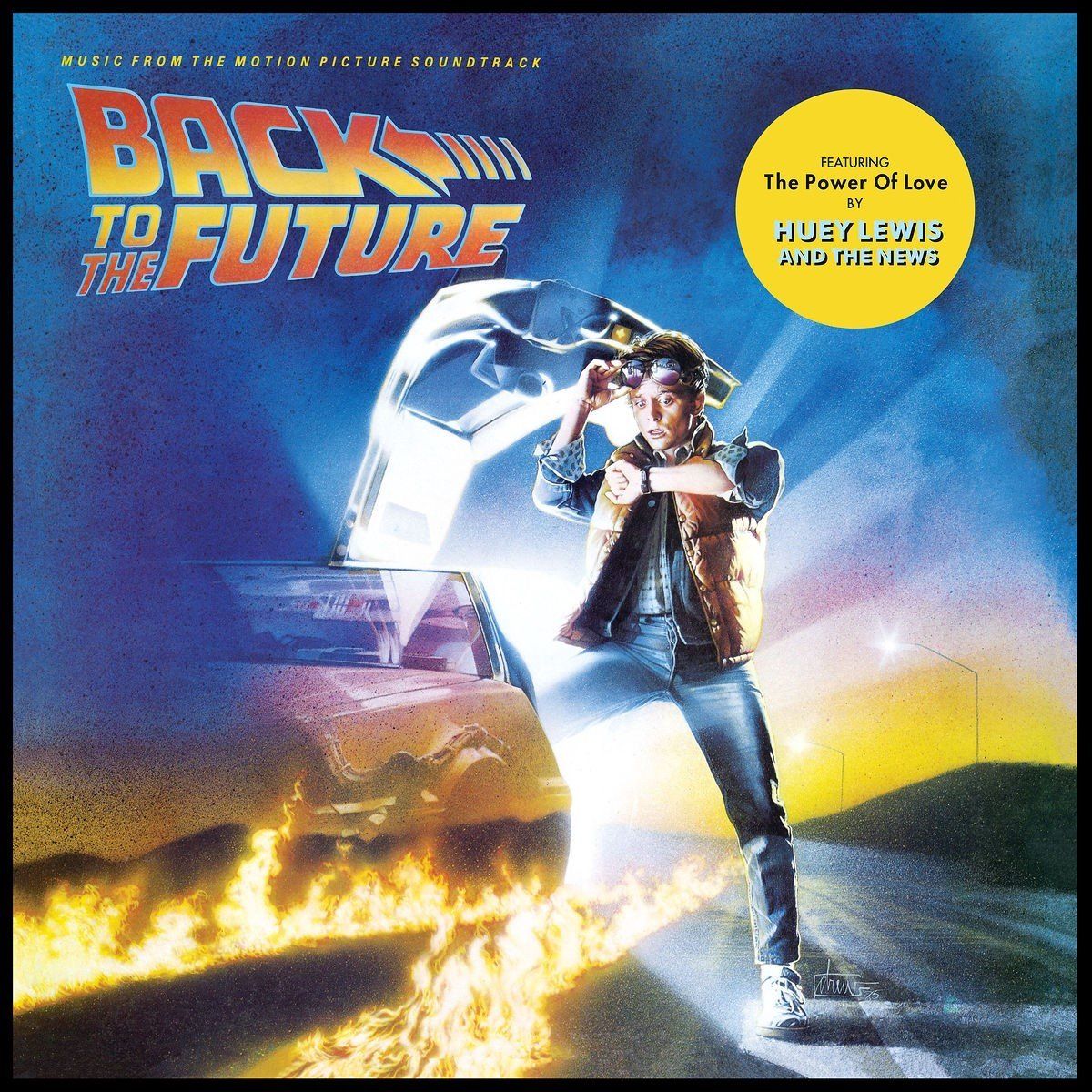 Various Artists - Back To The Future - Lp - Original Soundtrack (1985)