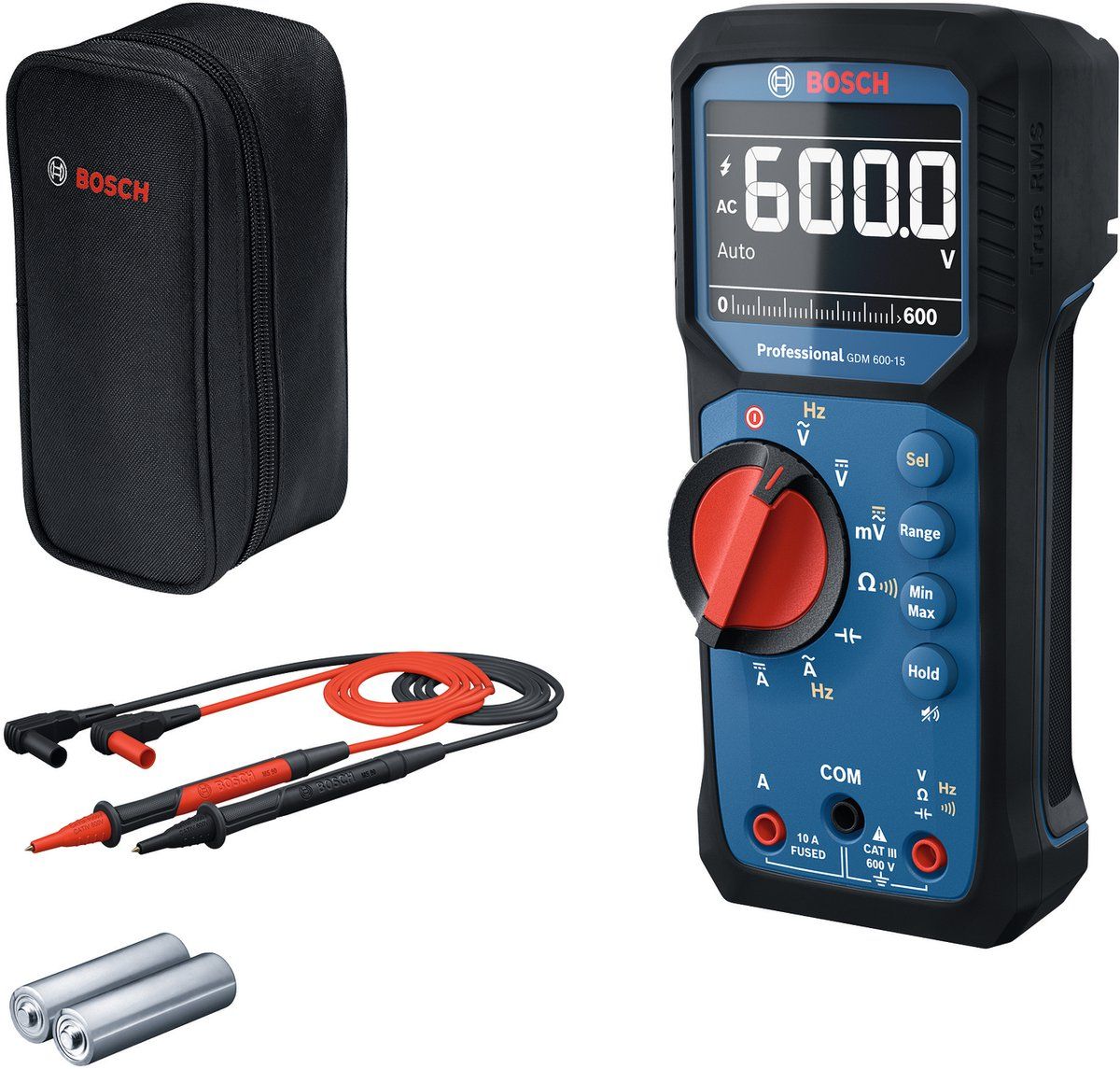 Bosch Professional Gdm 600-15 - Multimeter - True Rms - IP65