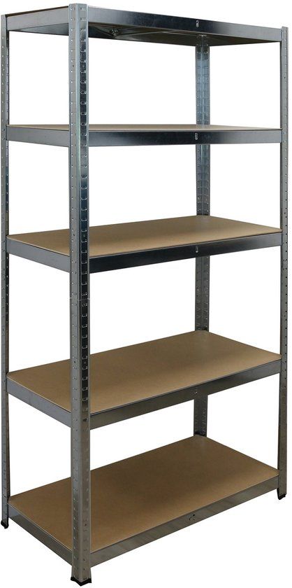 ERRO Opbergrek - Stellingkast metaal - 875 kg draagkracht - 180x90x40cm