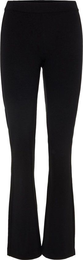 Merkloos Vero Moda Vmkamma Mw Flared Jersey Pant - Dames Broeken - Mid Waist - Flared Fit - Maat Xl X L34