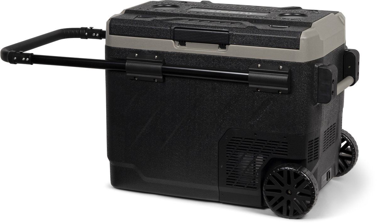 Steamy SECZGW51 - Elektrische Compressor Koelbox - Dual Zone 49 Liter 12V En 230V - Zwart