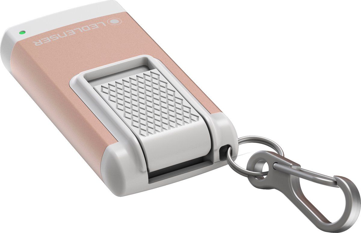 Ledlenser K4R - Sleutelhangerlamp - Oplaadbaar 120 lumen - Rose goud