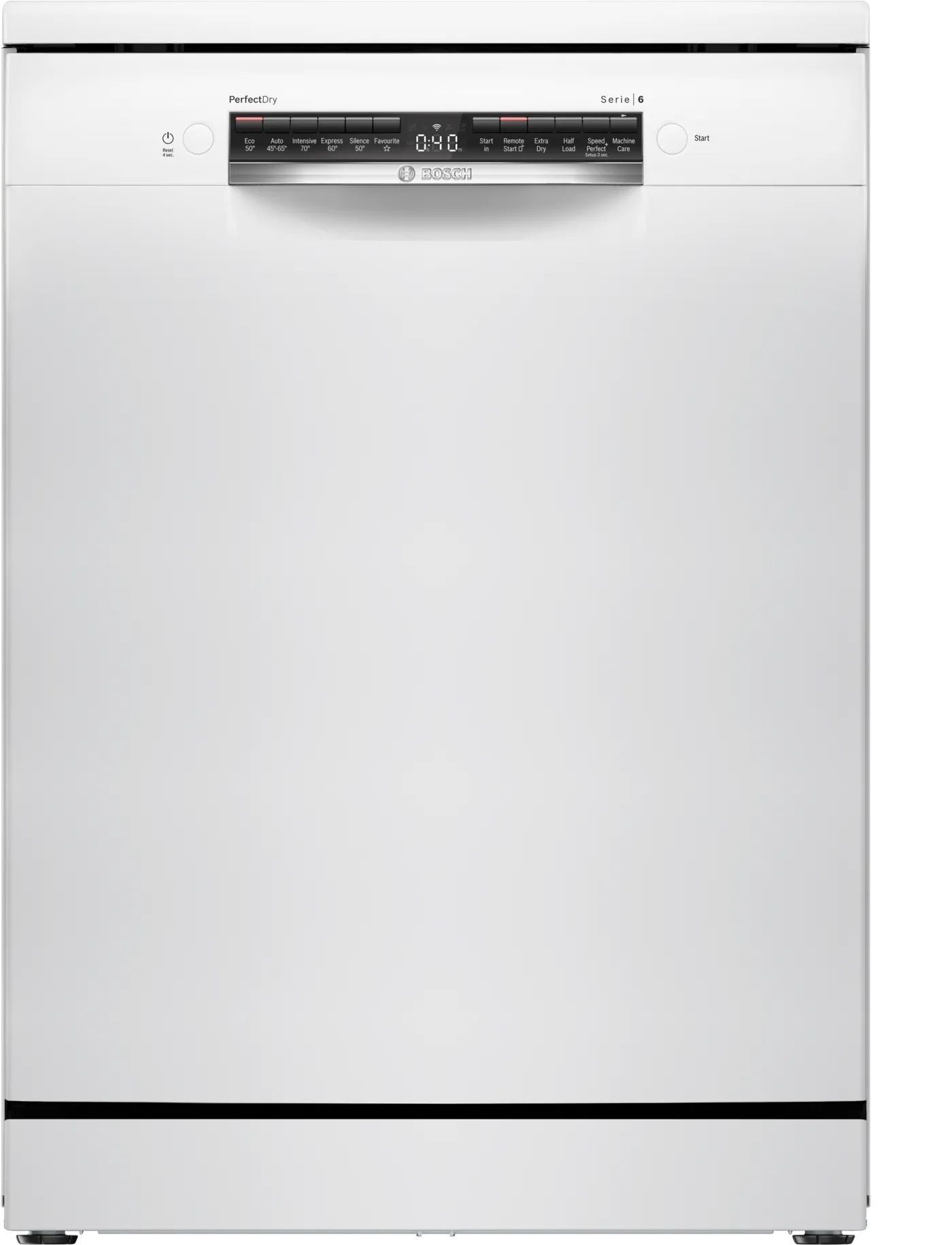 Bosch SMS6ZCW10G - Vrijstaande Vaatwasser - 14 Couverts - PerfectDry - Wit