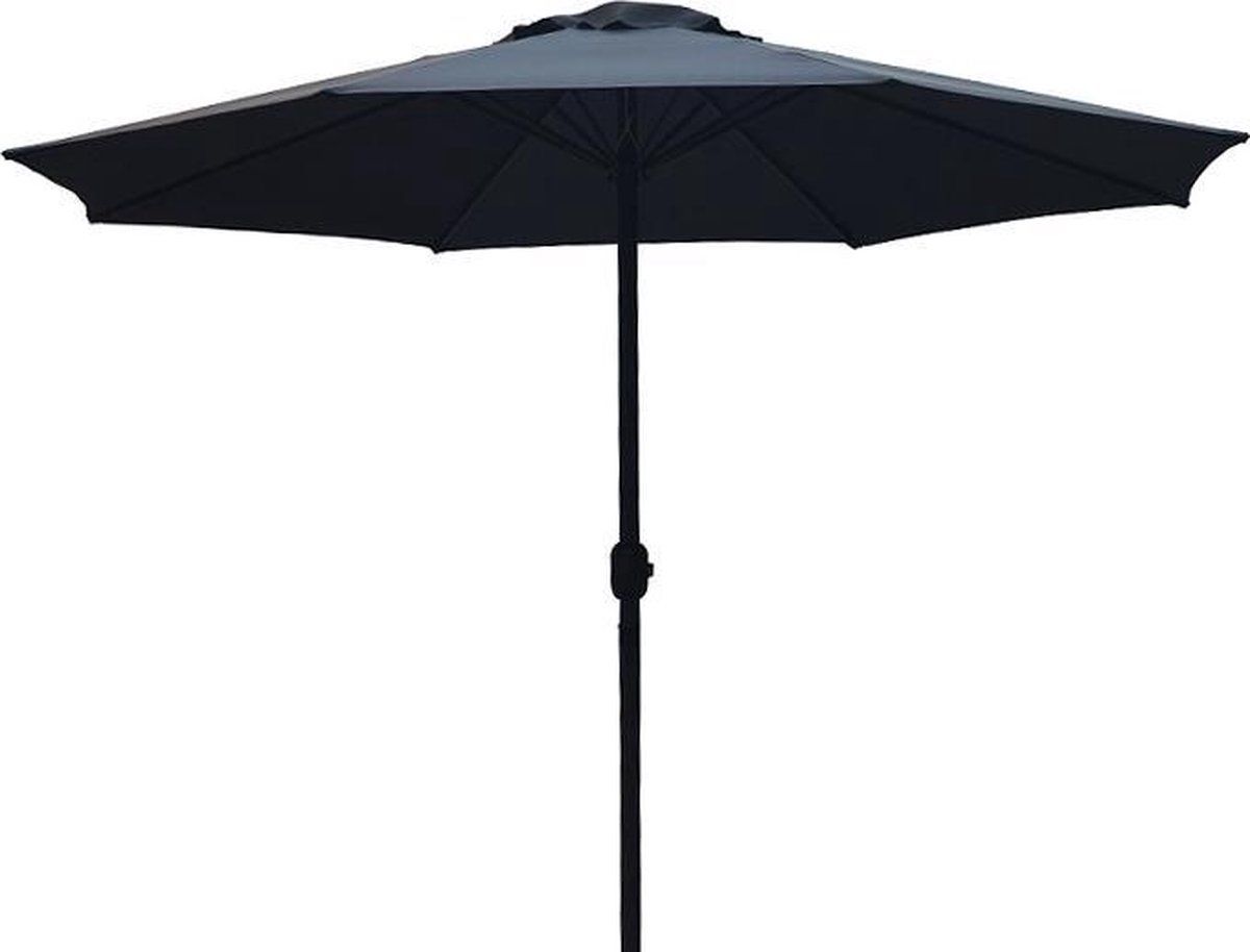 PimXL Luxe Parasol - Stokparasol -Ø300cm - Antraciet