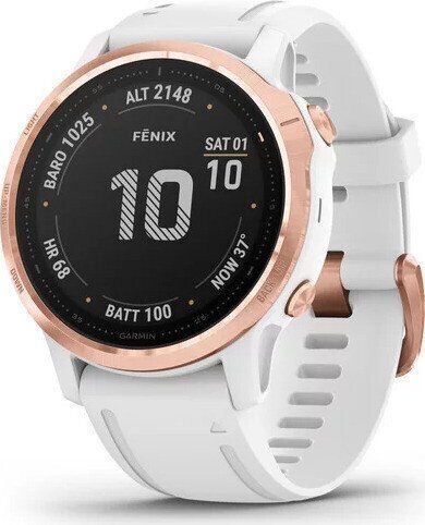 Garmin Fenix 6S Pro (2020) - roségoud - wit