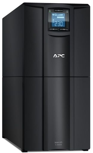 APC Smart-UPS SMC3000I - Noodstroomvoeding 3000VA - 8x C13 1x C19 USB - Zwart