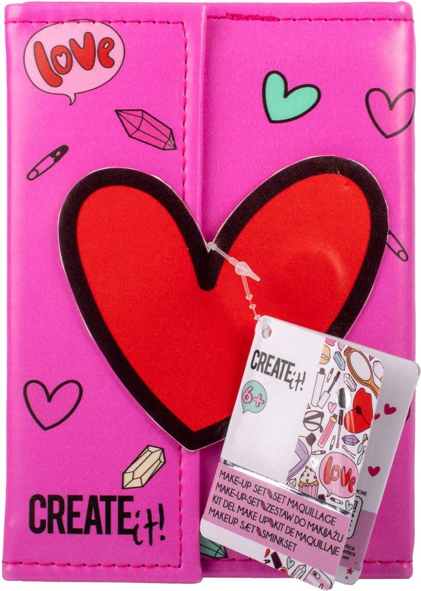 Canenco Create It! Beauty Make-Up Boek Magneetsluiting