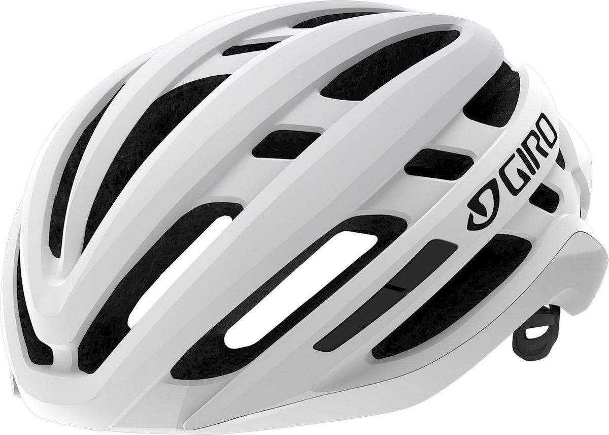 Giro Agilis - Fietshelm - RocLoc 5 Air Fit Systeem - Wit - Zwart
