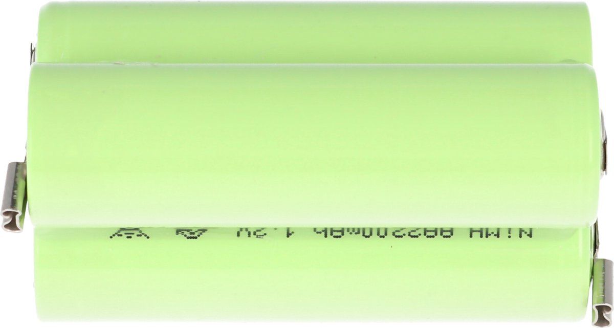 Accu geschikt voor bellissima ermilia type 1870 B met 2 stekkercontacten