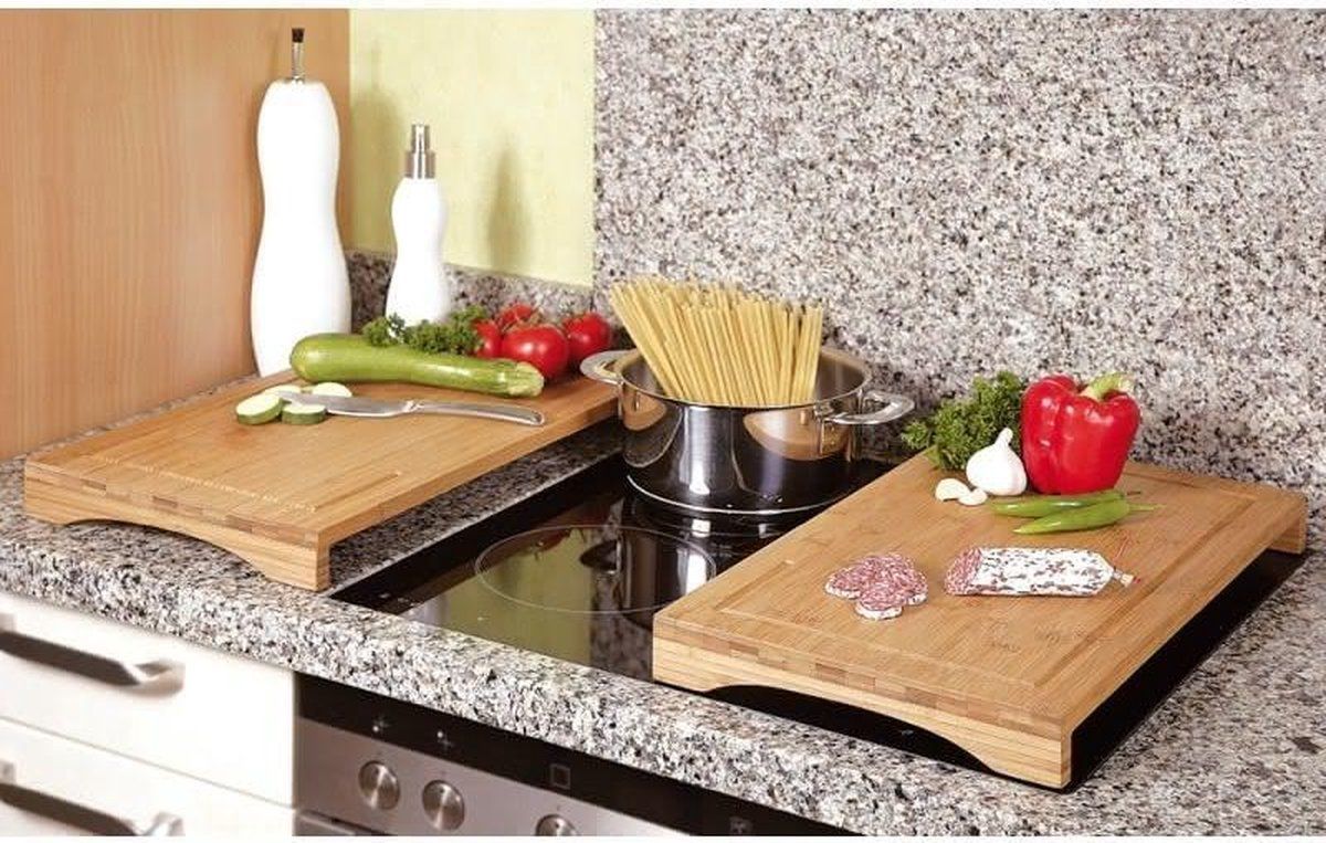 Kesper Bamboe - Snijplank Met Saprand - 54 X 28 X 4, 3 Cm - Natuur