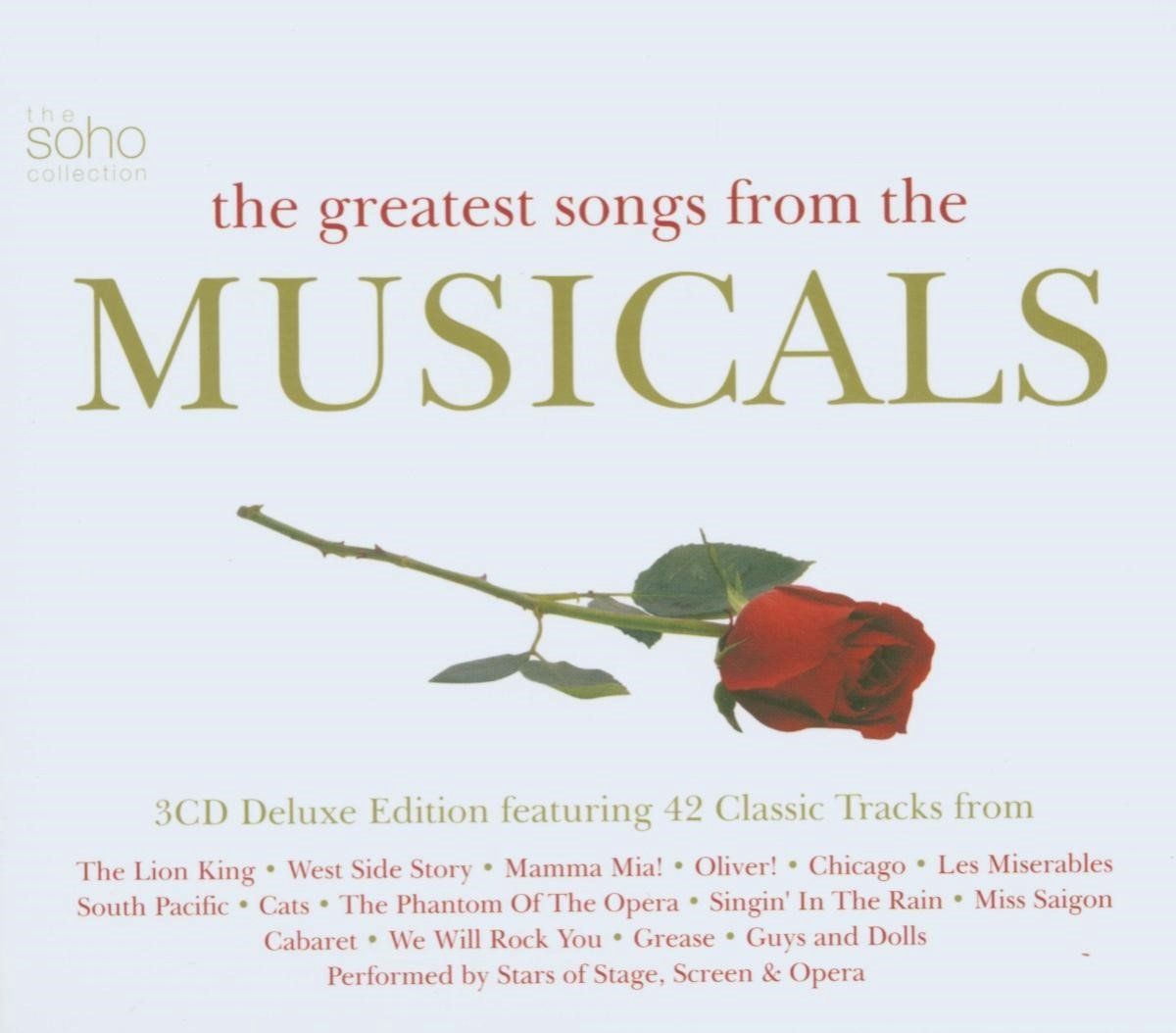 Various Artists - The Greatest Songs From The Musical - Cd (3 Stuks)