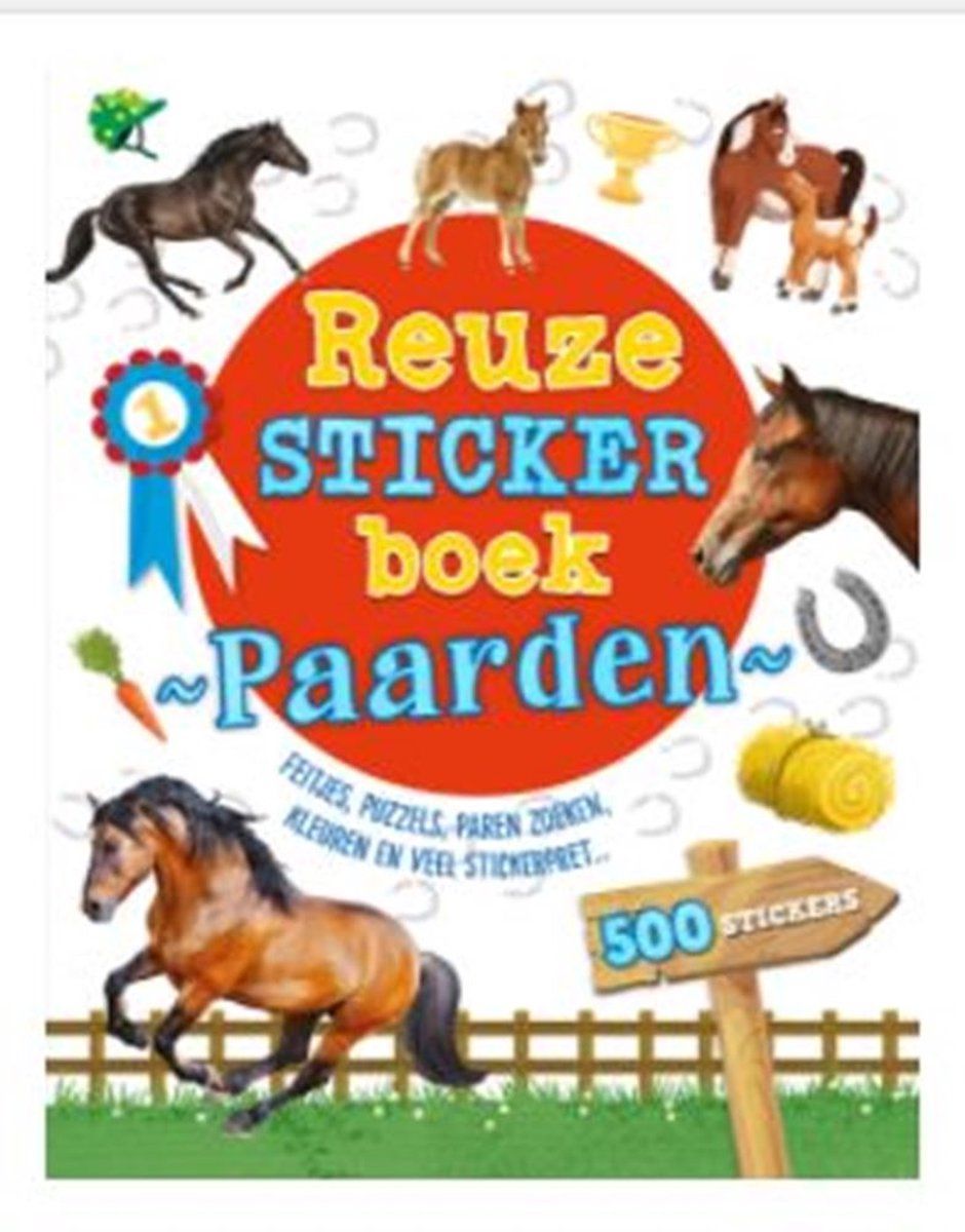 Claire Sipi Reuzestickerboeken - Reuzestickerboek Paarden