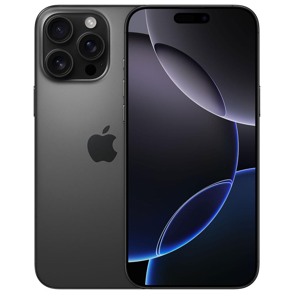 Apple iPhone 16 Pro Max - Zwart titanium - 1000 GB - Fysieke simkaart + eSIM