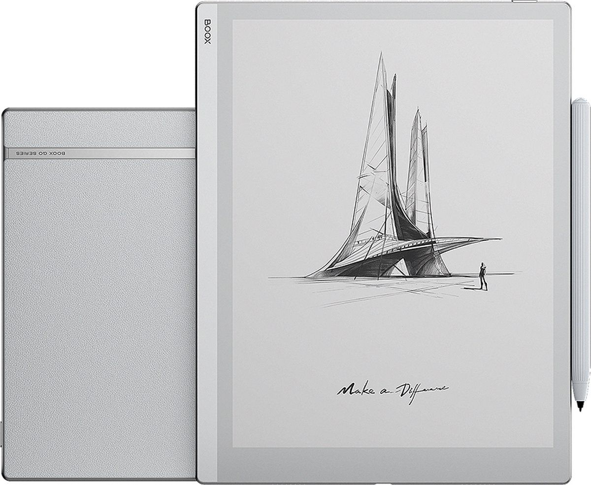 Boox Go 10.3 - E-inkt E-book Reader - Android 12 - Stylus Pen (2e Kansje)
