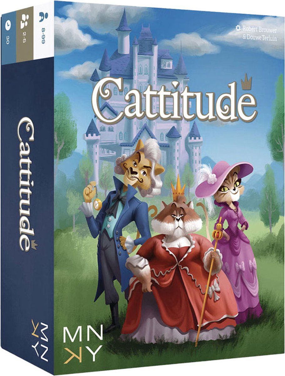 Mnky Entertainment Cattitude - Kaartspel