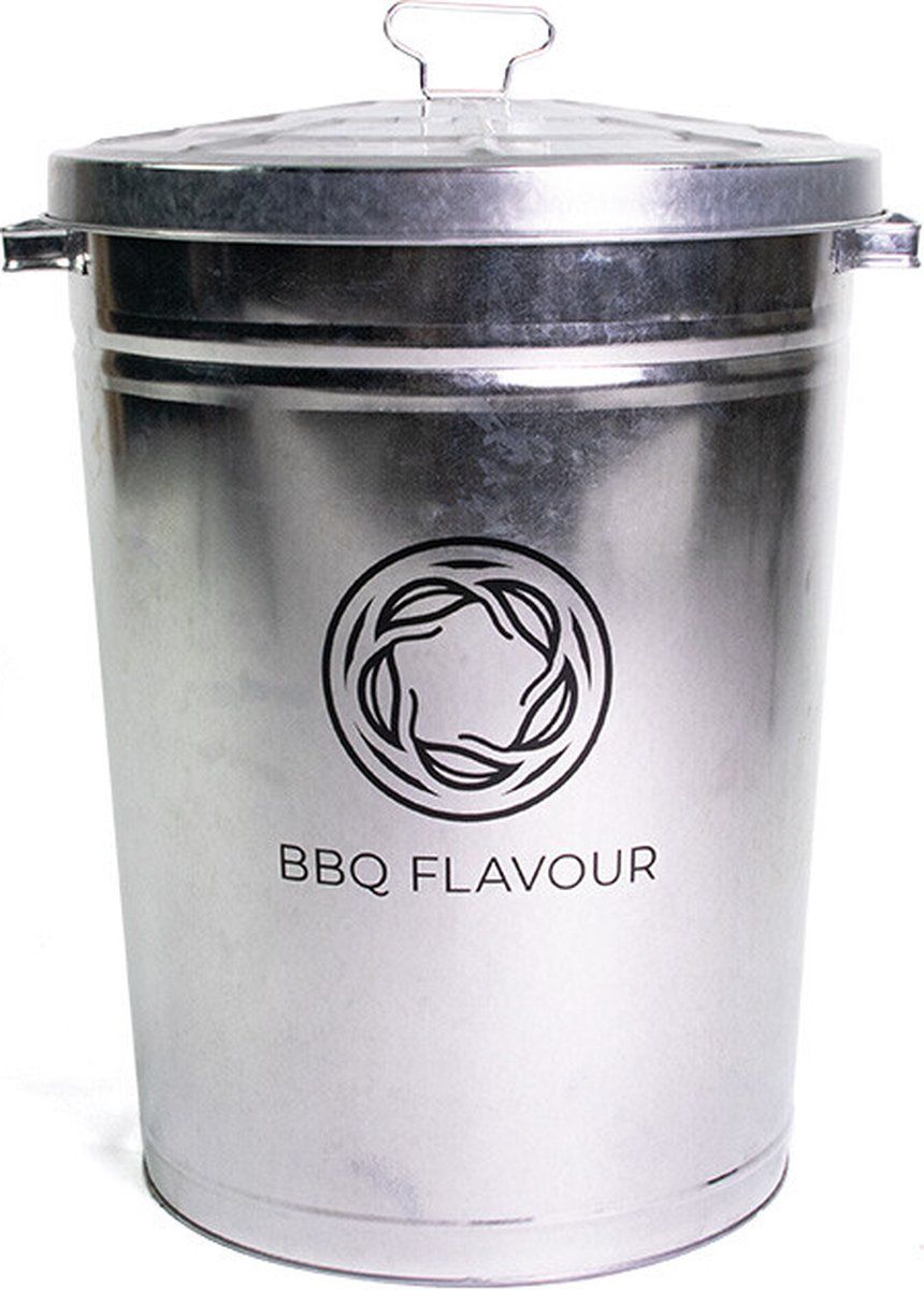 BBQ Flavour - Yakiniku Houtskool Opbergbox - 80 liter - Grijs