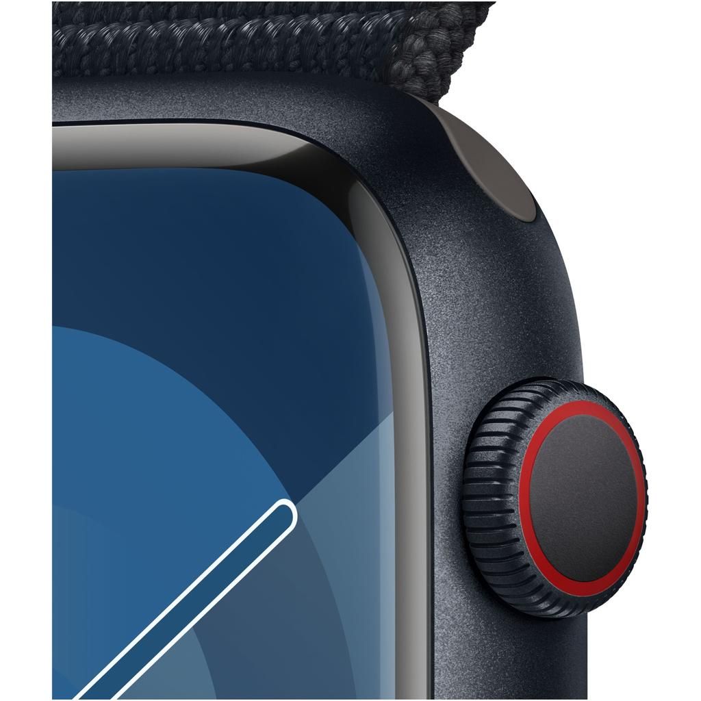 Apple Watch Series 9 - 45mm - Aluminium - Midnight - GPS + Cellular refurbished, photo 3
