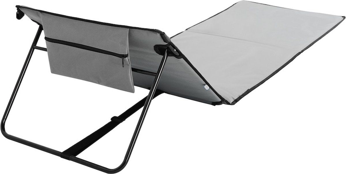 Feel Furniture - Hip Strand Ligbed Met Draagzak - Grijs