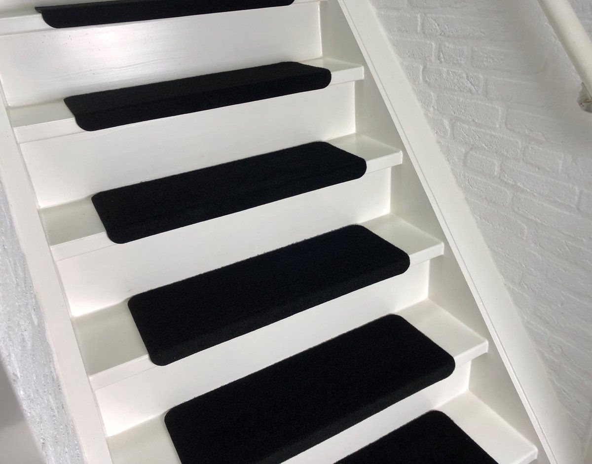 Elite Trapmatten Trapmatten - 15 Stuks - Antislip - Diep Zwart 65x22x3, 5 Cm (15 Stuks)