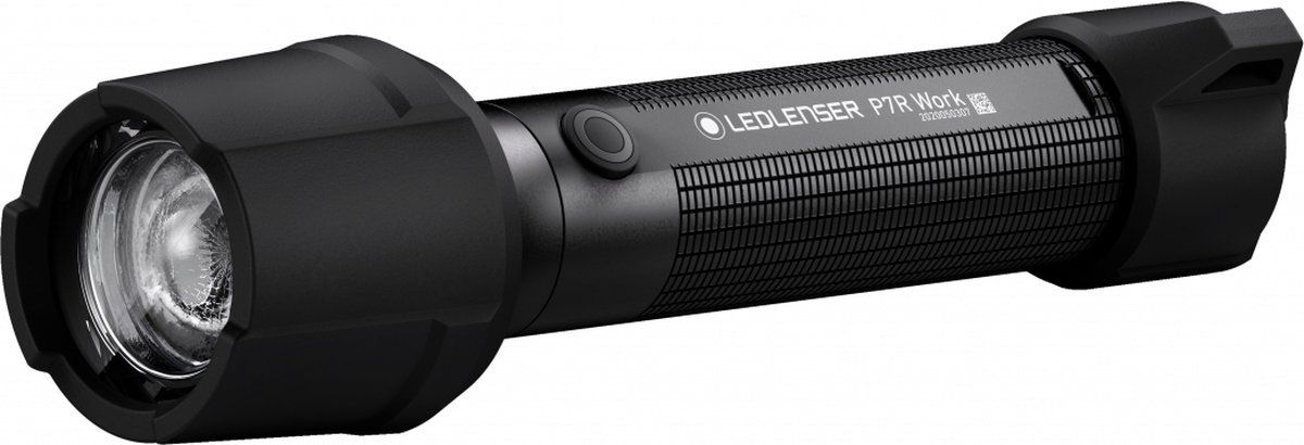 Ledlenser P7R Work - zaklamp - oplaadbaar - 1200 lumen - IP68 - zwart