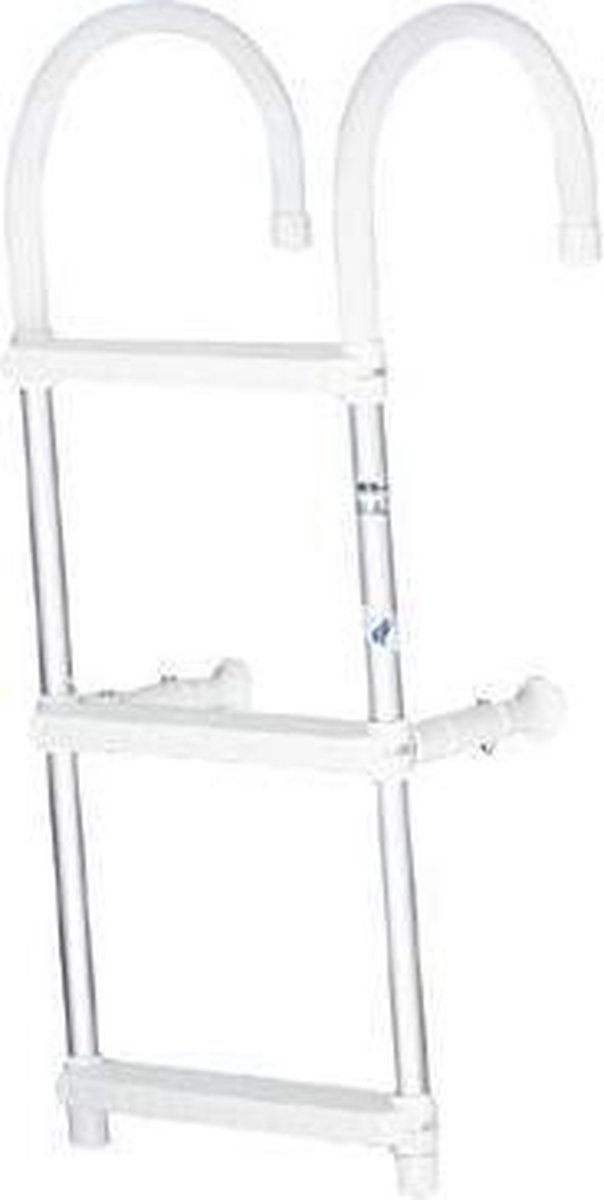 Talamex Geanodiseerde Aluminium Zwemtrap Met 4 Treden