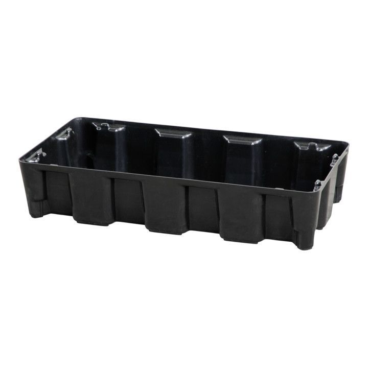 CEMO Auffangwanne - Auffangvol.25l - L600xB400xH165mm - PE o.PE-Rost