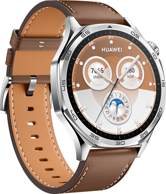 Huawei Watch GT 5 - Smartwatch - Hartslagmonitoring GPS - Bruin