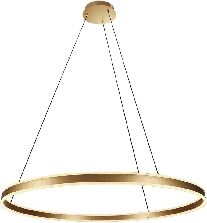 Steinhauer - Hanglamp - Ringlux - Goud - Metaal -Ø 100cm - Led - 3676GO