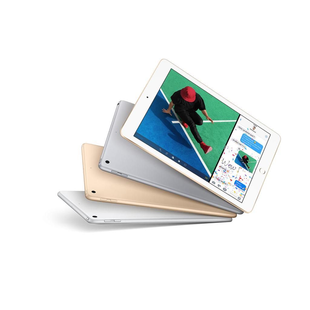 Apple iPad 5 (2017, A9 series) - Spacegrijs - 32 GB - WiFi + 4G refurbished, photo 4