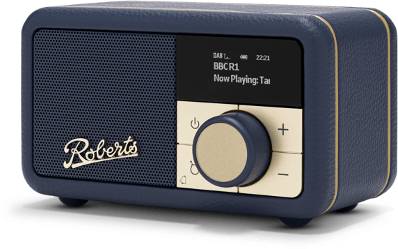 Roberts Revival Petite 2 - DAB+ Radio - Bluetooth - Donkerblauw