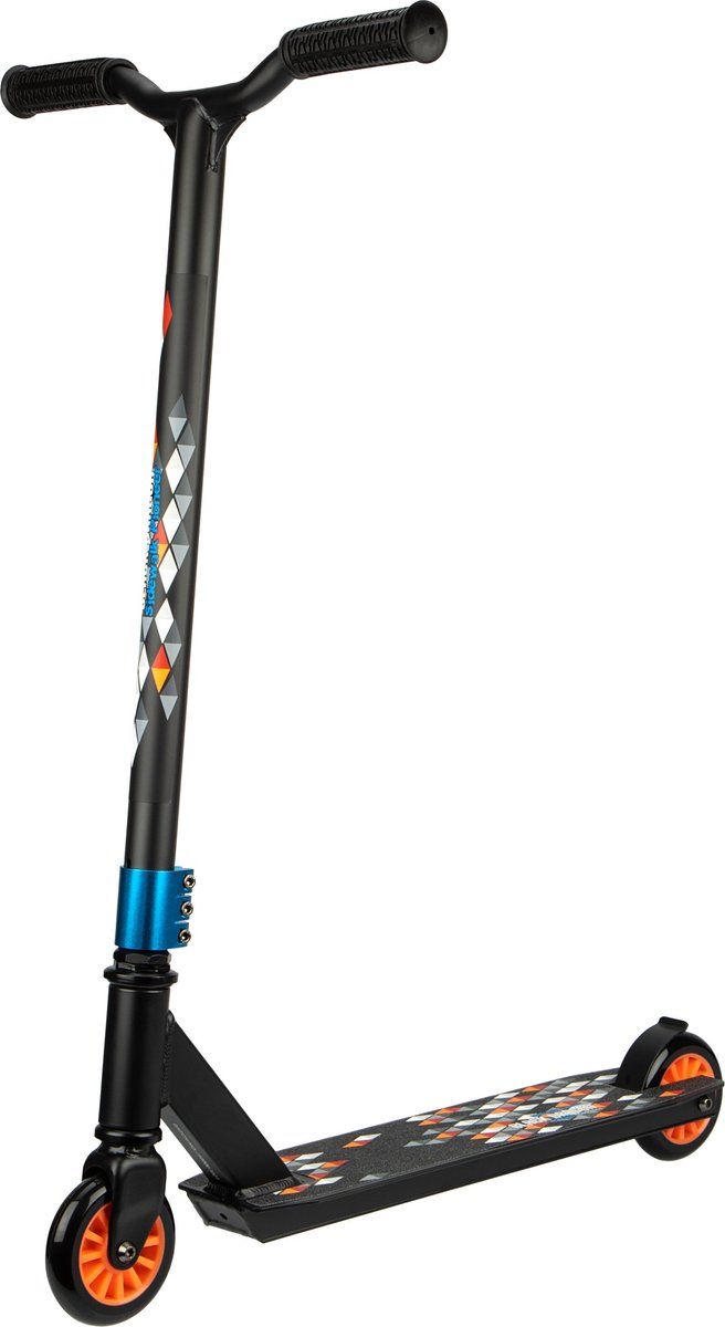 Zwart/Fluororanje/Blauw