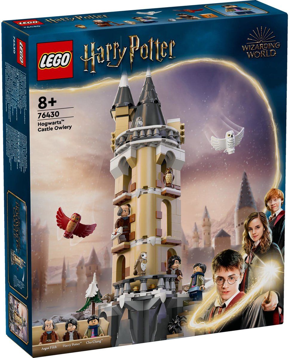 Lego Harry Potter - Kasteel Zweinstein™: Uilenvleugel - 3 Minifiguren - 364 Onderdelen (76430)