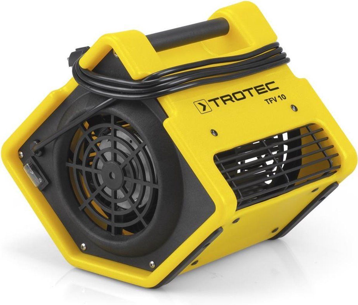Trotec Tfv 10 - Vloerventilator - Turboventilator - Geel Met Zwart