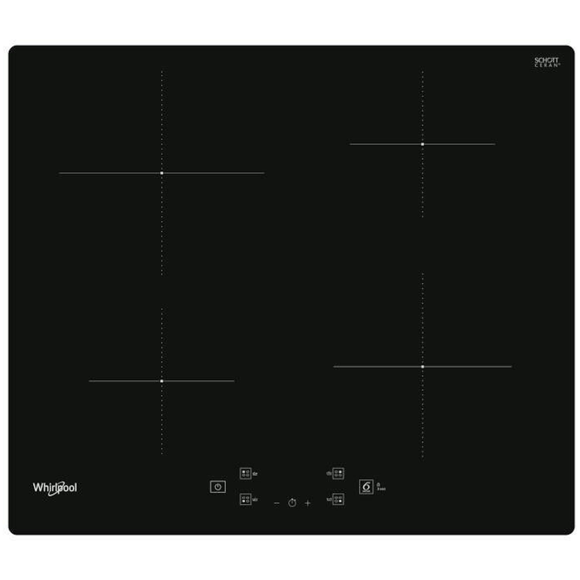 Whirlpool WSQ2160NE - Inductiekookplaat - 4 zones 4 boosters - Zwart refurbished, photo 3