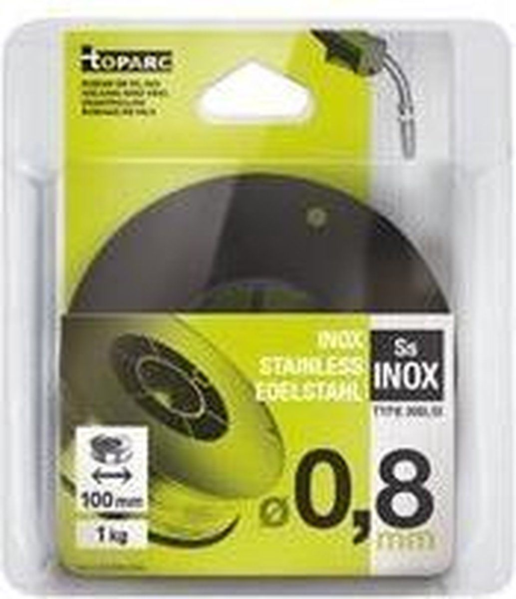 Gys Bobijn 100mm - Lasdraad 0, 8mm Rvs - 1kg
