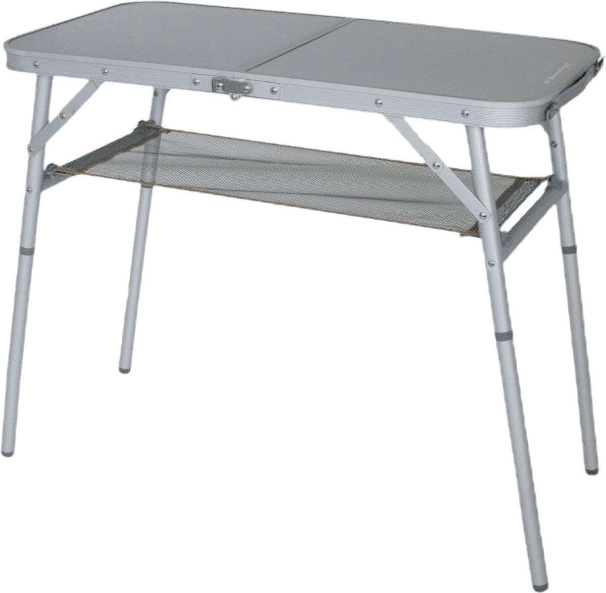 Eurotrail St. Remy - Campingtafel - Verstelbaar en opvouwbaar - 80 x 40 cm (2 stuks)
