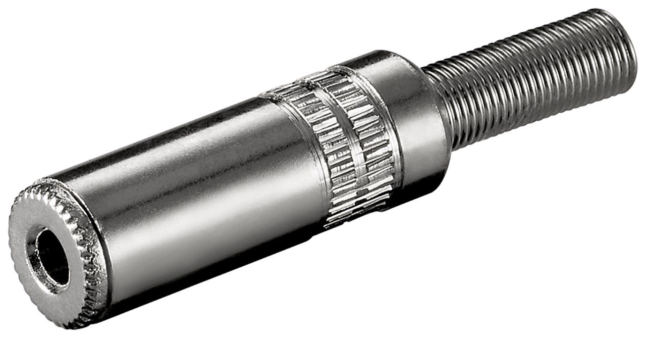 Merkloos Goobay Jack-koppeling - 3, 5 Mm - Stereo - 3, 5 Mm Jack-bus (3-polig, Stereo)