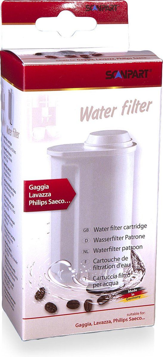 Scanpart CA6702 - Waterfilter Voor Koffiemachine - Geschikt Voor Philips Saeco Lavazza Gaggia - Alternatief Voor Brita Intenza+