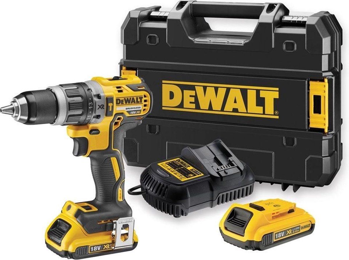 DeWALT DCD796D2 - 18V Accu Klopboormachine - Brushless motor - 2.0Ah accu's