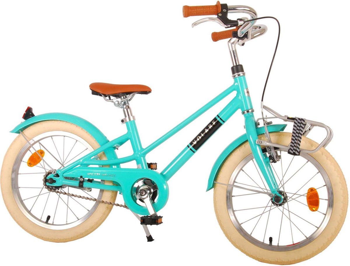 Volare Melody Kinderfiets - Meisjes - 16 Inch - Turquoise - Prime Collection