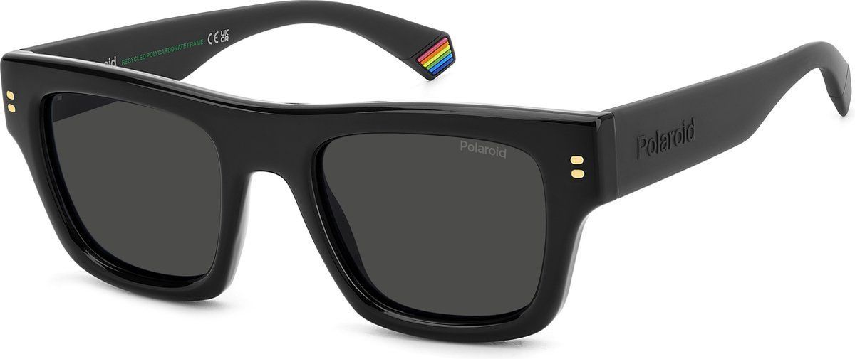 Polaroid Pld 6238/S/X - Zonnebril - Gepolariseerd - Zwart Grs (global Recycled Standard)