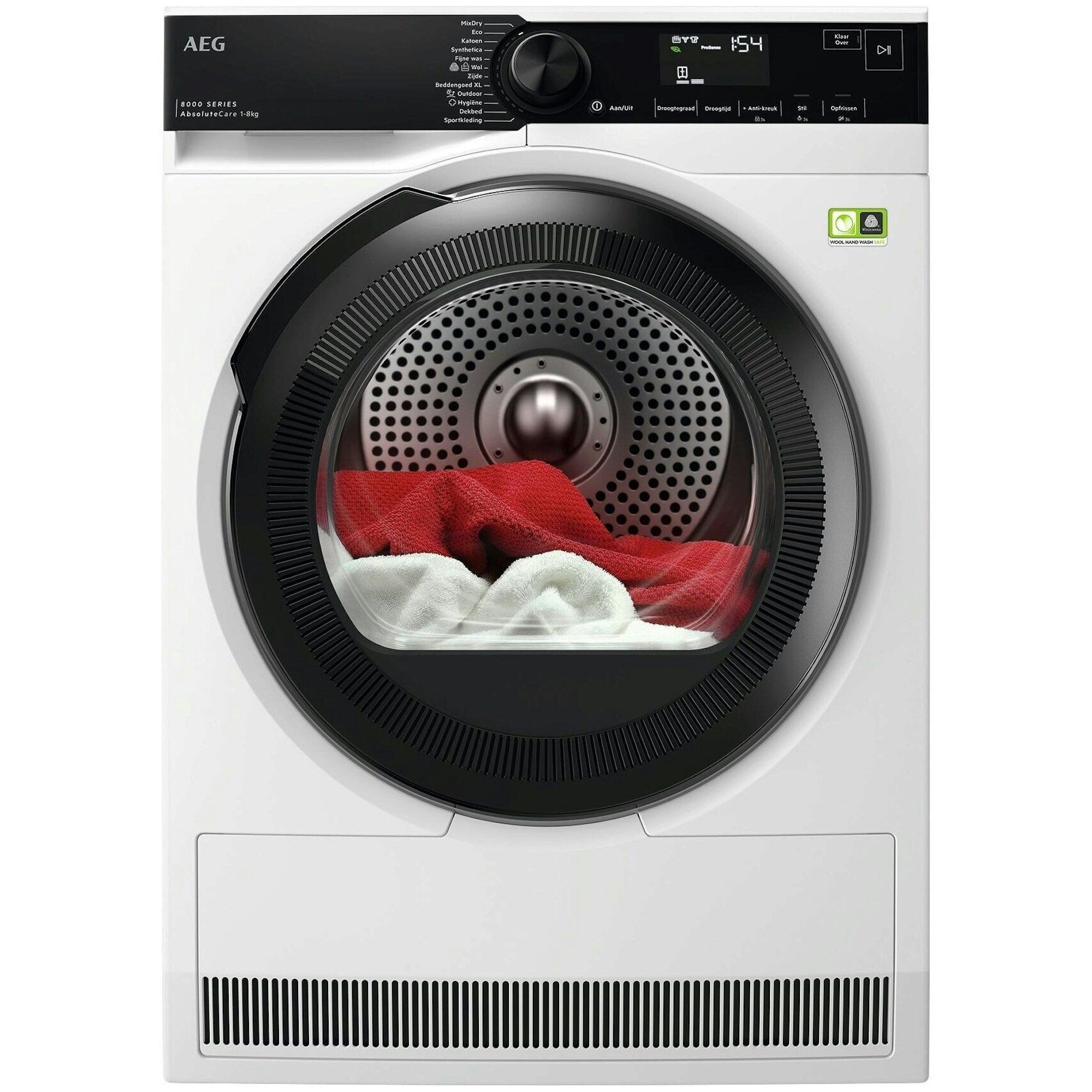 Aeg TR868B4B - Warmtepompwasdroger - AbsoluteCare® Technologie - 8 Kg