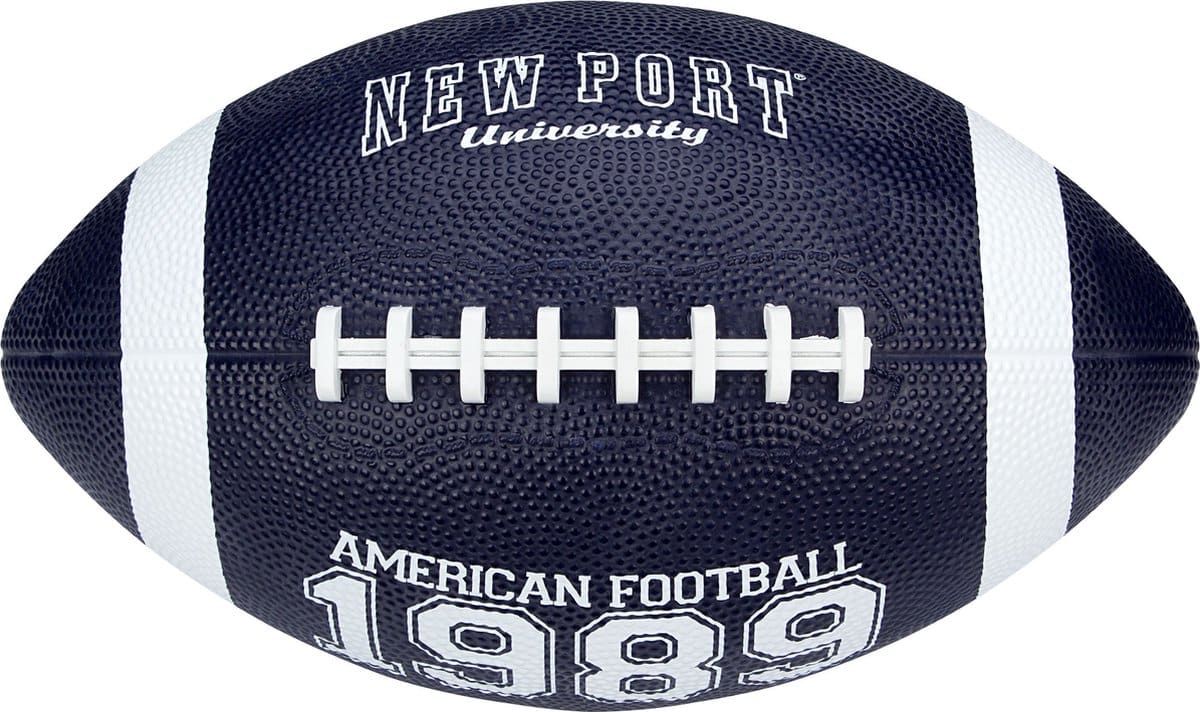 Merkloos New Port American Football - Large - Marine/Wit