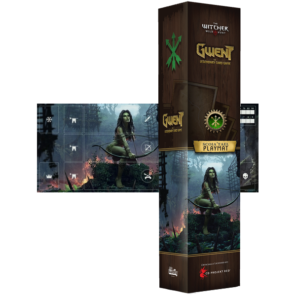 Mnky Gwent - Speelmat Scoia'tael - Neopreen 290x370mm