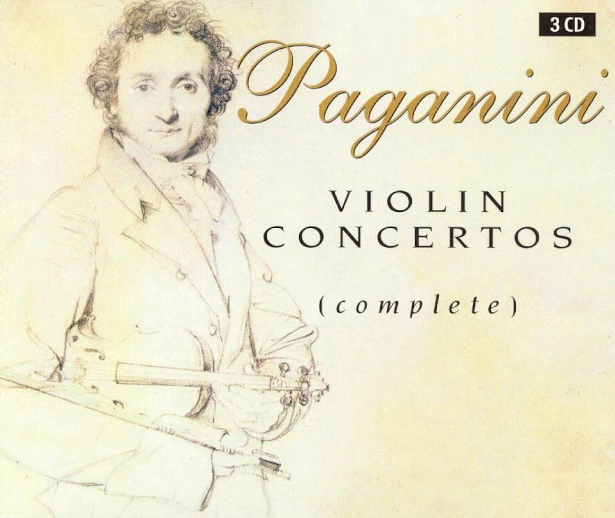 Alexandre Dubach Paganinii - Violin Concertos - Complete Box Set (3 Stuks)