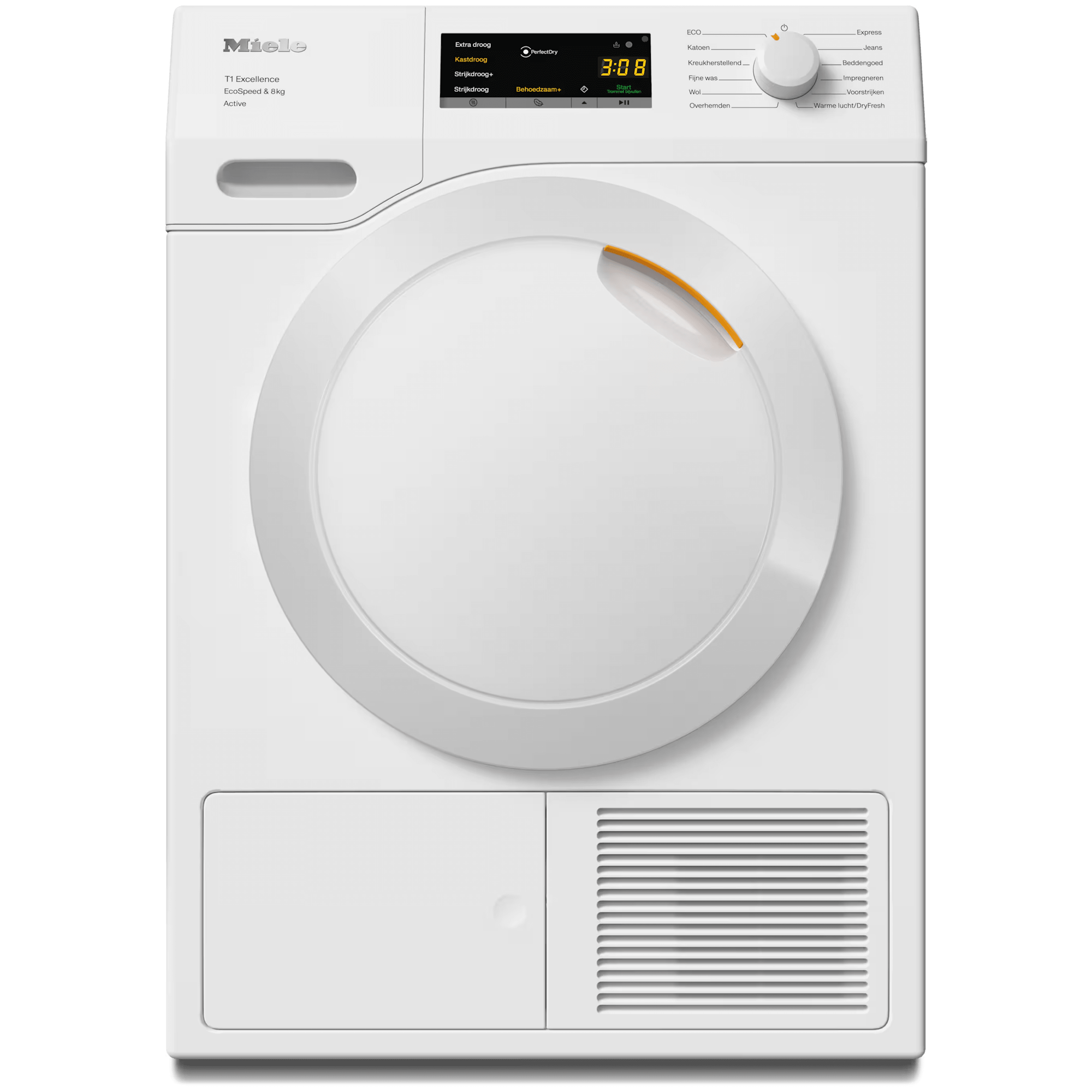 Miele TEA535WP - Warmtepompdroger - 8kg Active - FragranceDos - EcoSpeed