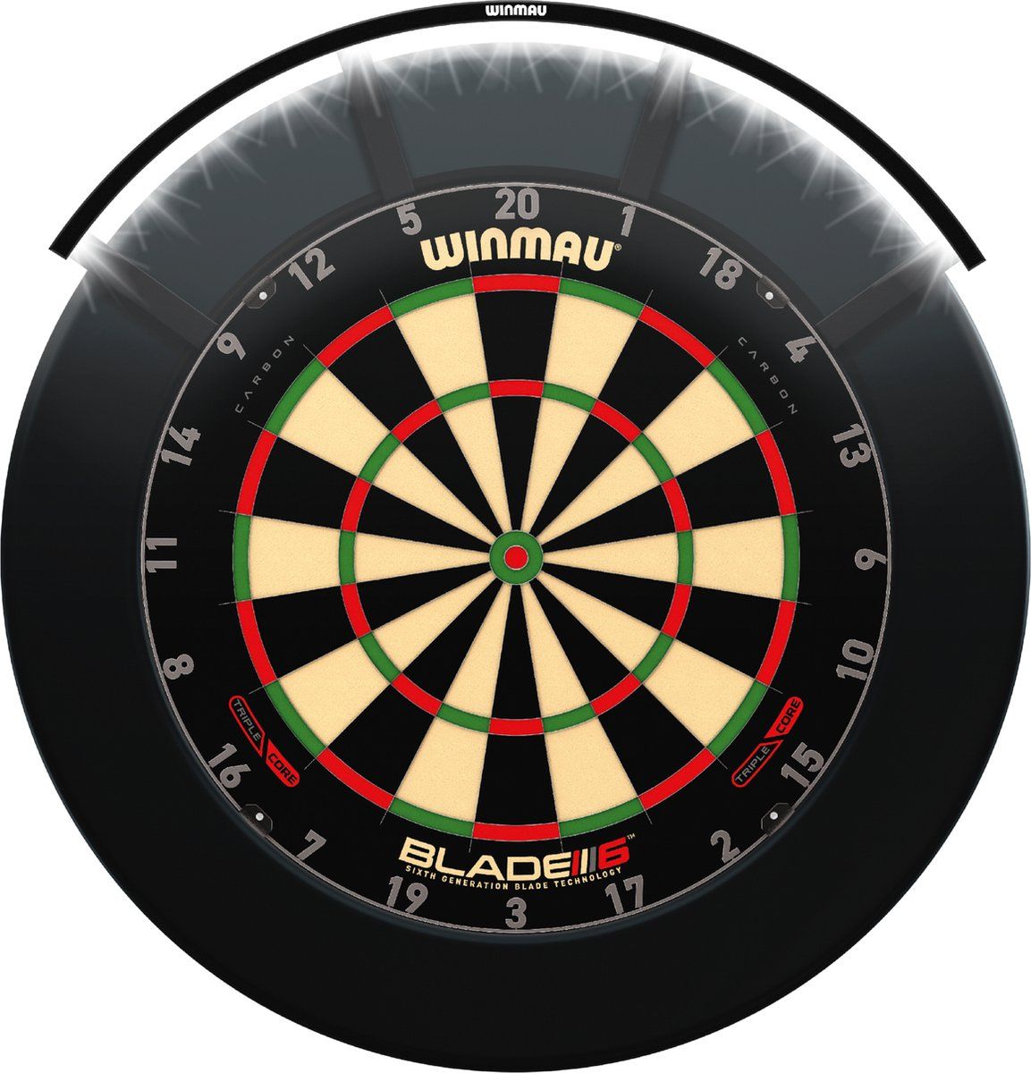 Winmau Polaris 120° - Dartbord Verlichting - Eenvoudige montage