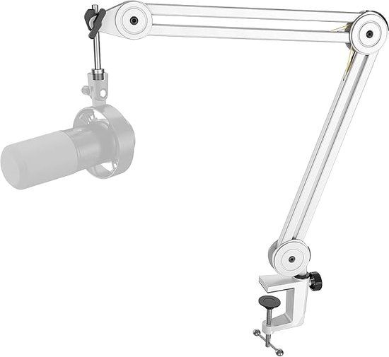 Fifine BM63 - Universele Boom Arm - Tot 2kg Gewicht - Wit